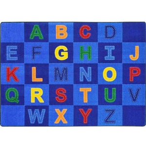 Patchwork Letters Rug - Joy Carpets USA