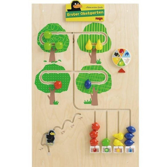 Touch & Feel Pouches Sensory Wall Activity Panel by HABA