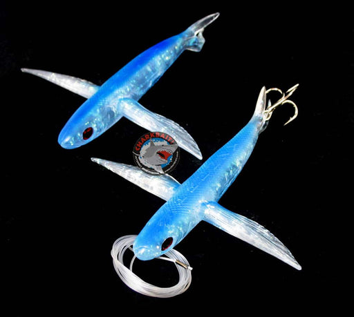 Frenzy Ballistic Flying Fish - 8in Rigged Blue - BFF-BLR