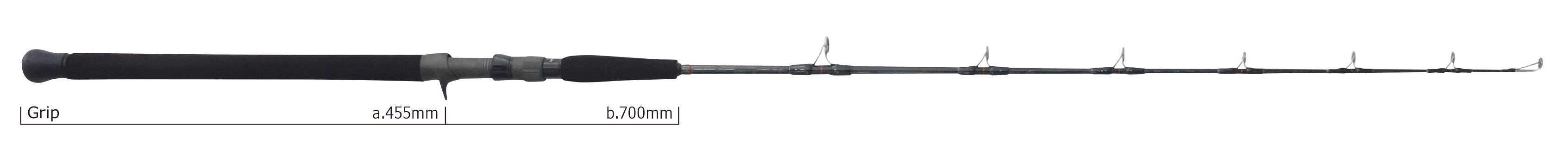 yamaga blanks galahad 526b jigging rod