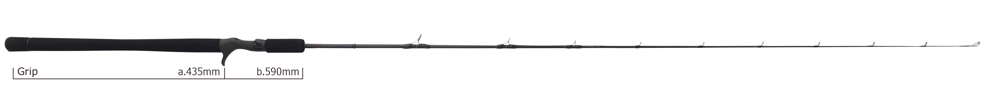 yamaga blanks 623b conventional jigging rod