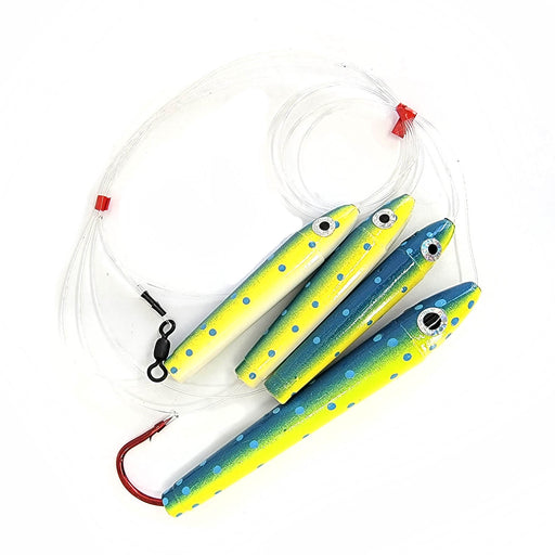  EatMyTackle Cedar Plug Saltwater Fishing Lure - Fully Rigged  (6 inch, 3 Pack) : Sports & Outdoors