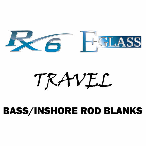 Rainshadow RX6 E-Glass Live Bait Rod Blanks — Charkbait