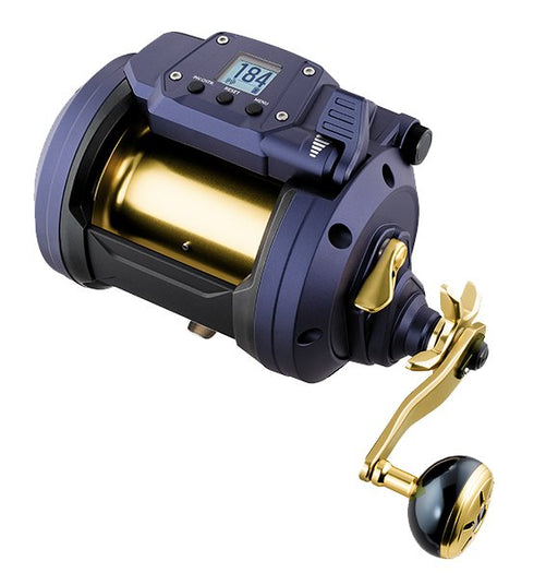 Electric Reel Fishing Saltwater 12V DC Reel Electric Fishing 15-22kg Drag  Power Sea Electric Fishing Reel (Color : 3000, Size : Right Hand)