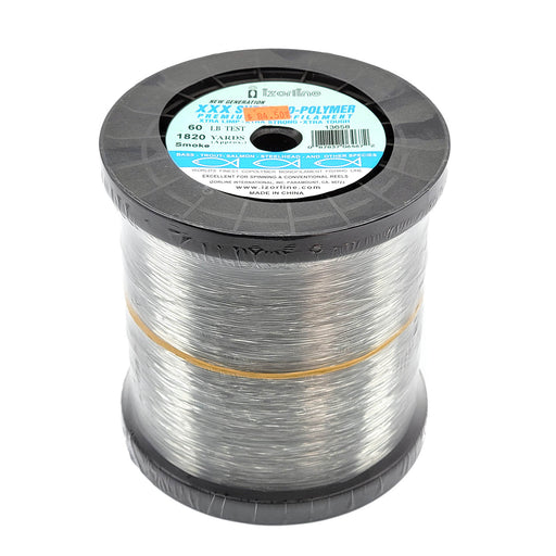 Izorline XXX Copolymer Line 1lb Spool Smoke / 40lb