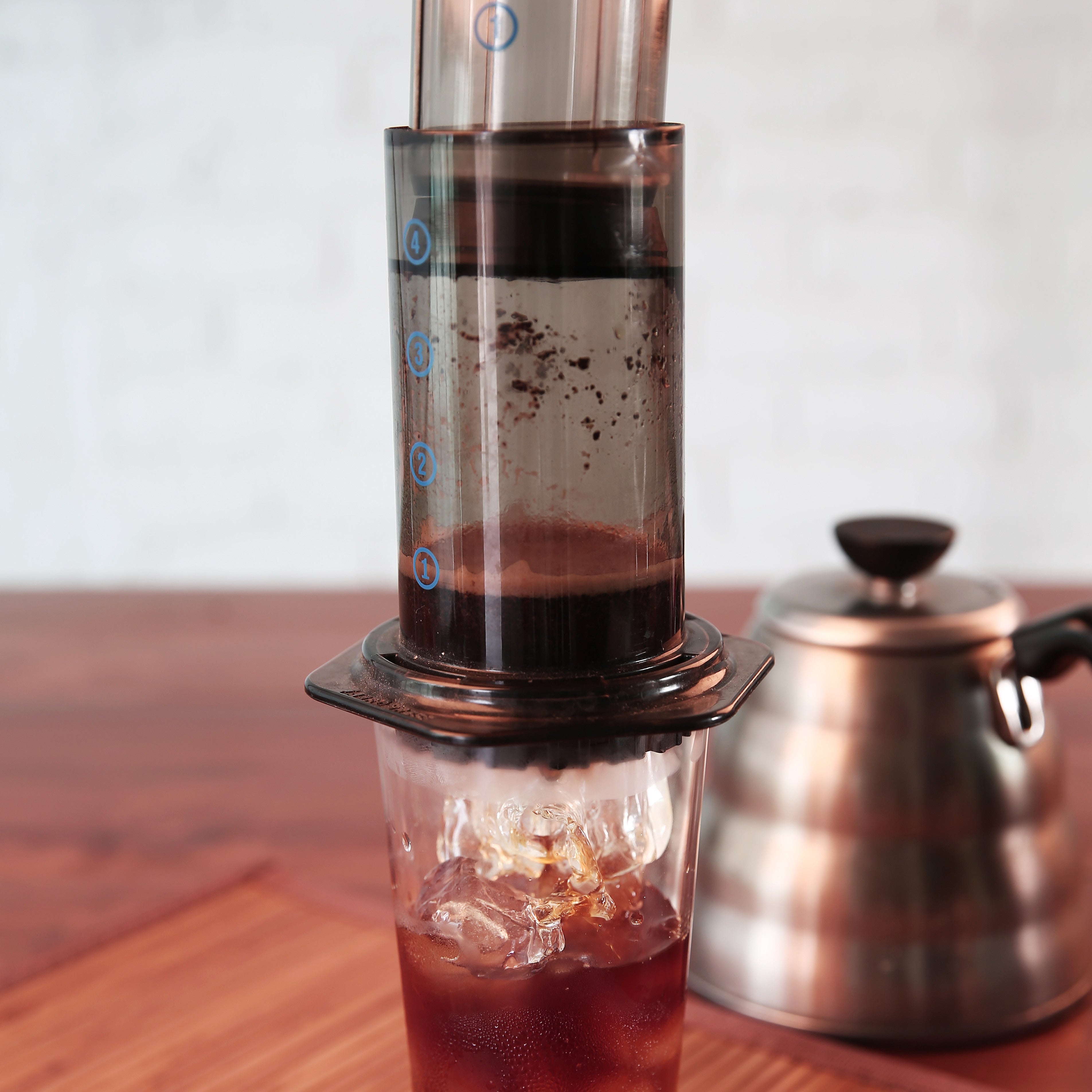 How to Brew Aeropress Iced Coffee » CoffeeGeek