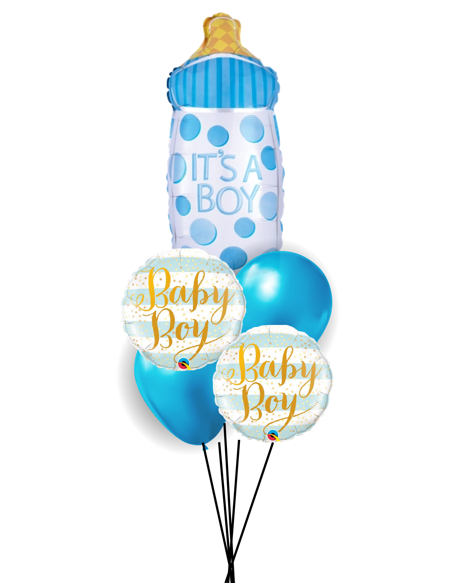 Bouquet de ballons baby shower it's a boy