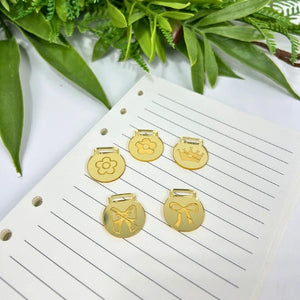 Colgantes Decorativos para Agendas y Libretas - Craftymandytx