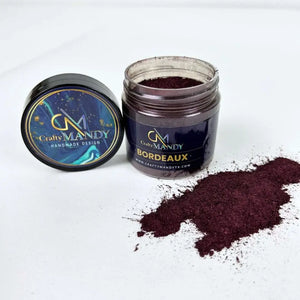 Bordeaux - Mica Powder Pigment - Craftymandytx