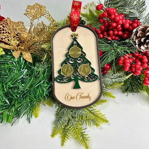 Ornaments Personalizado Arbol de Navidad - Craftymandytx