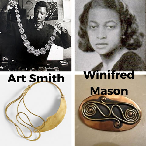 art smith & winifred mason jewelry artists