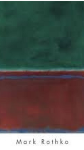 Green & Red painting - Mark Rothko