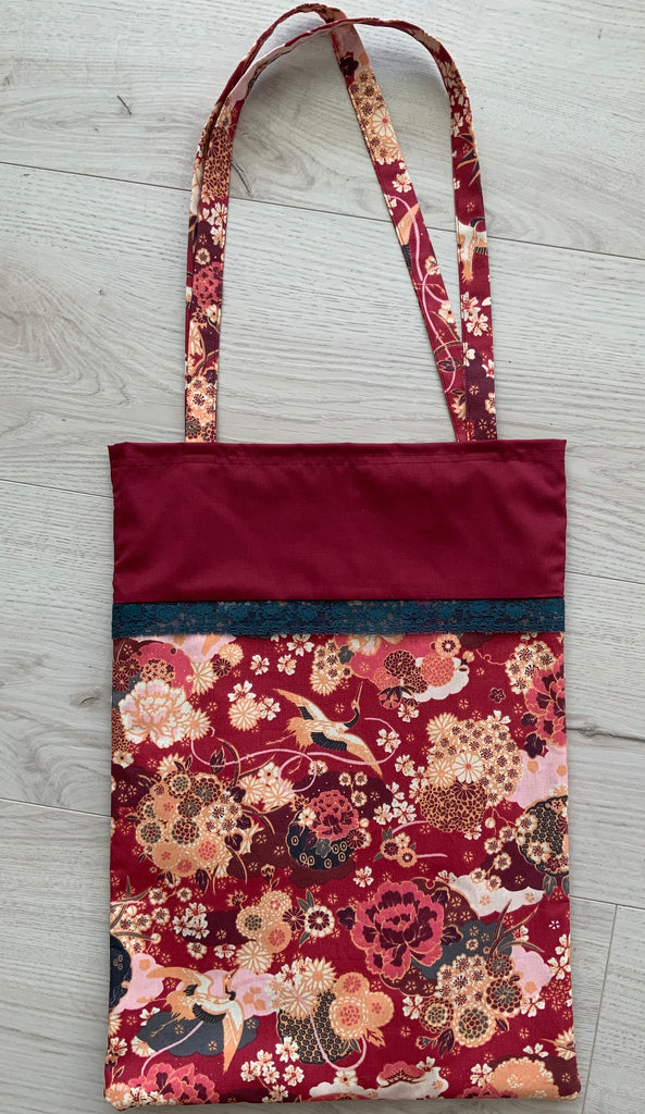 Unika Shoppingbag by Popolito / Kinesisk mønster – Popolito Stof Design