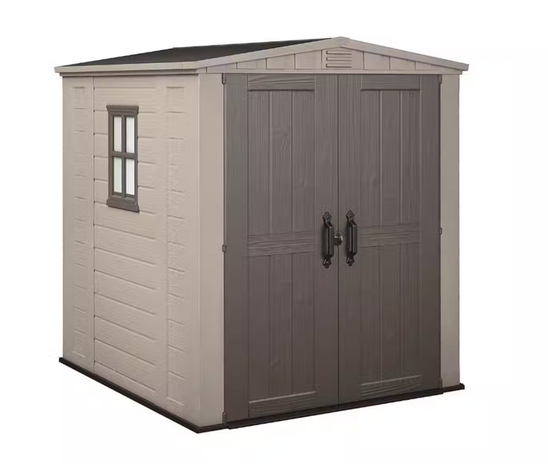 Vooruit Pigment Zeehaven KETER FACTOR 6X6 SHED 1.78M X 1.95M – Gymrushh