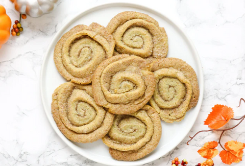 pumpkin swirl cookies