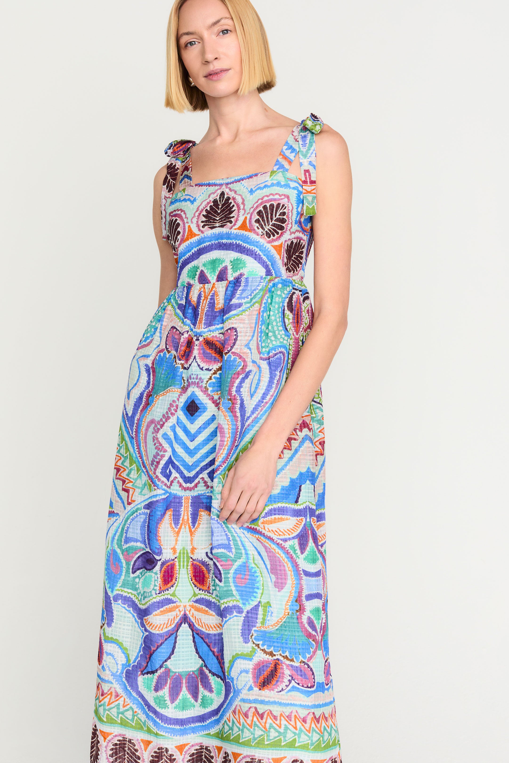 Shop Marie Oliver Zadie Dress In Morpho Mosaic