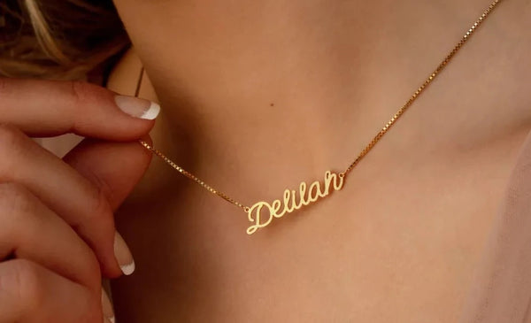 Personalized Custom Jewelry for an Unforgettable Look  Custom Name Necklace: Unleash Your Unique Style