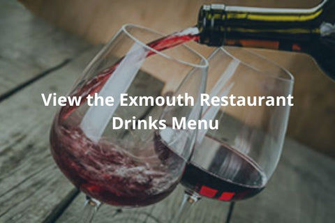 King Exmouth Restaurant Drinks Menu