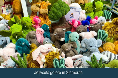 Jellycats at Kings Garden and Leisure Sidmouth