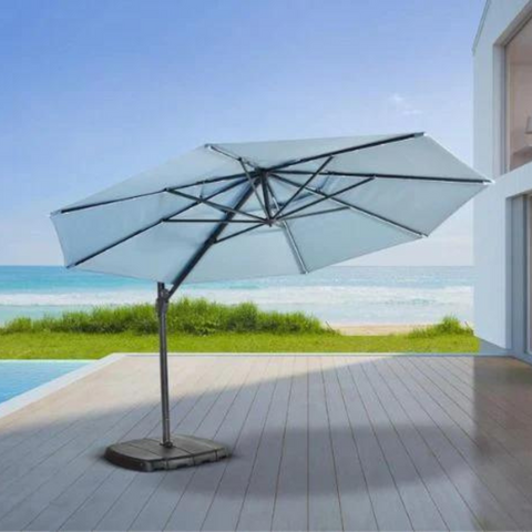 Supremo 3.3m parasol by Kings Garden and Leisure