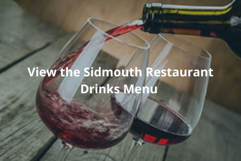 Sidmouth Restaurant Drinks Menu