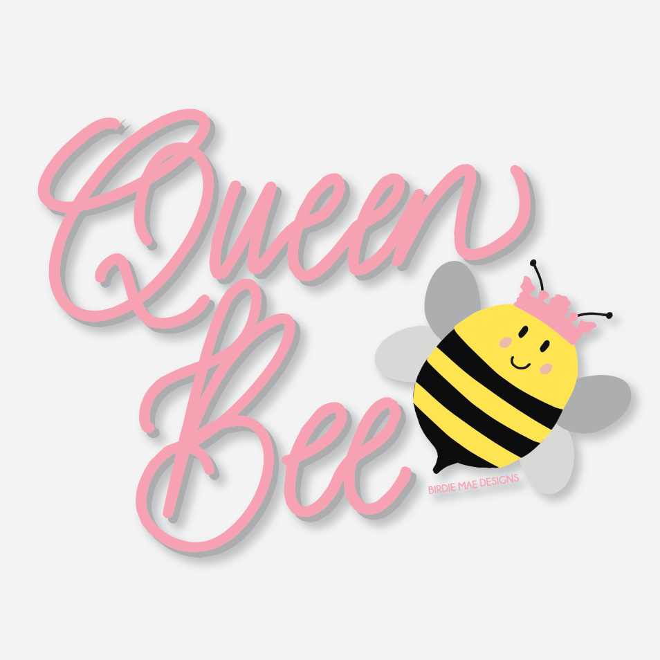 Queen Bee Sticker