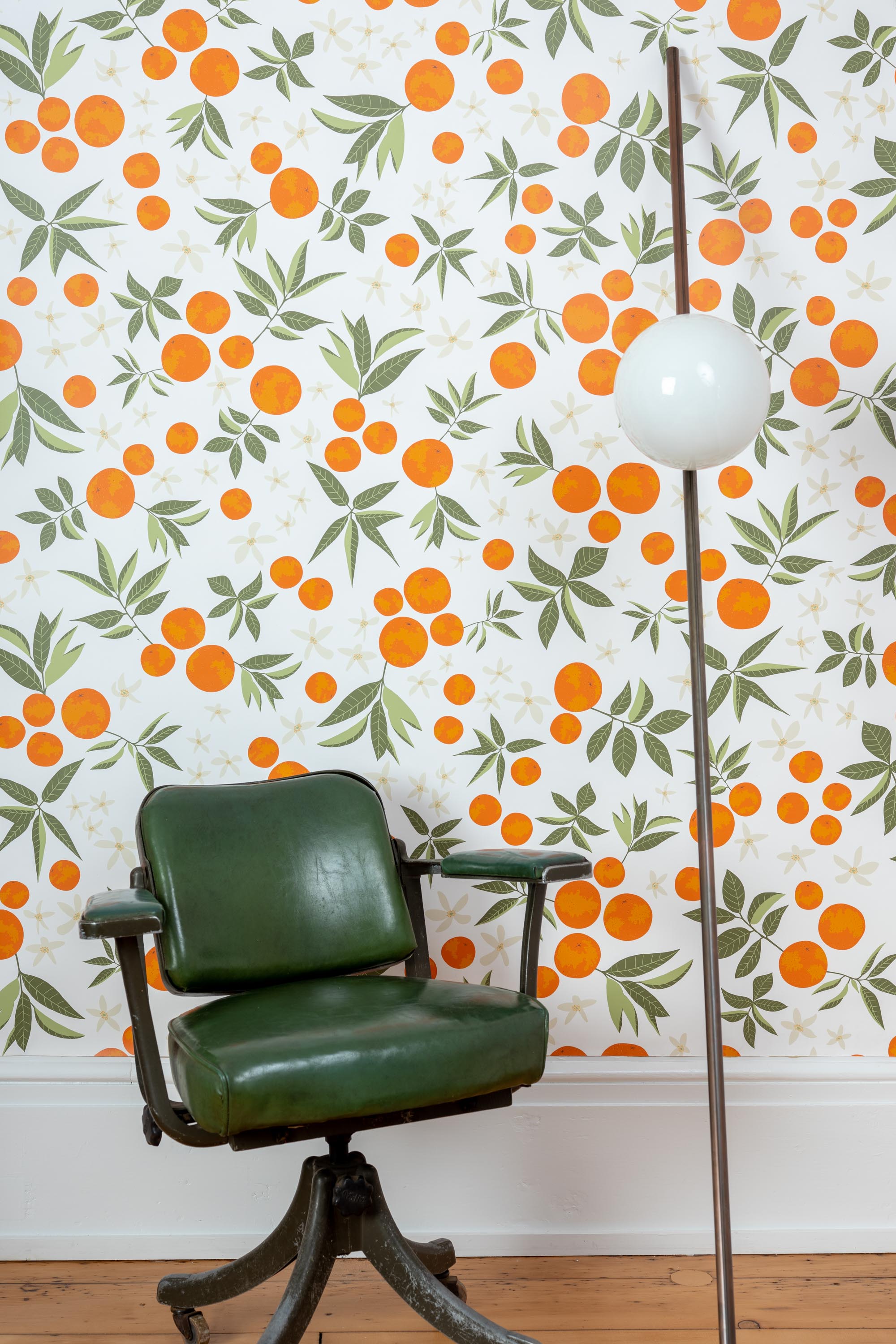 Orange Blossom Wallpaper  wwwlauradrodesignscom
