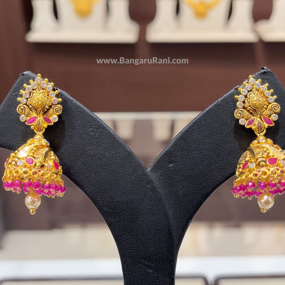 Latest earrings design 2021 |1 Gram Gold kammal designs Collection |  artificial earrings design 2021 - YouTube