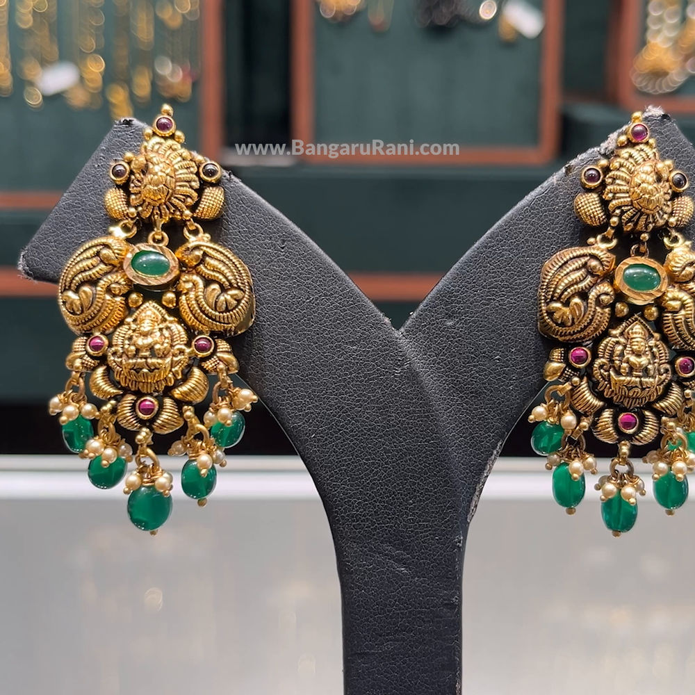 CMR 4.998gms EARRINGS 22K Yellow Gold – BangaruRani