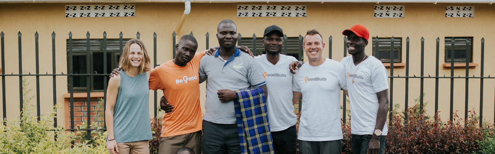 team GoodBulb in Uganda