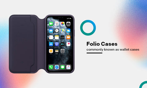 folio iPhone cases