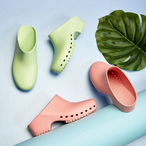 Bubblegum and Pistachio Calzuro Classic going from limited edition to a forever clog on calzuro! 