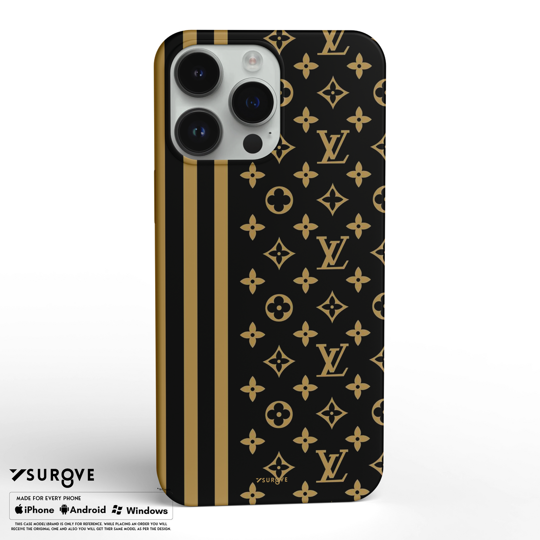 Brown Cover Of LV- Brand - Printed Phone Case - SurCove – surcove