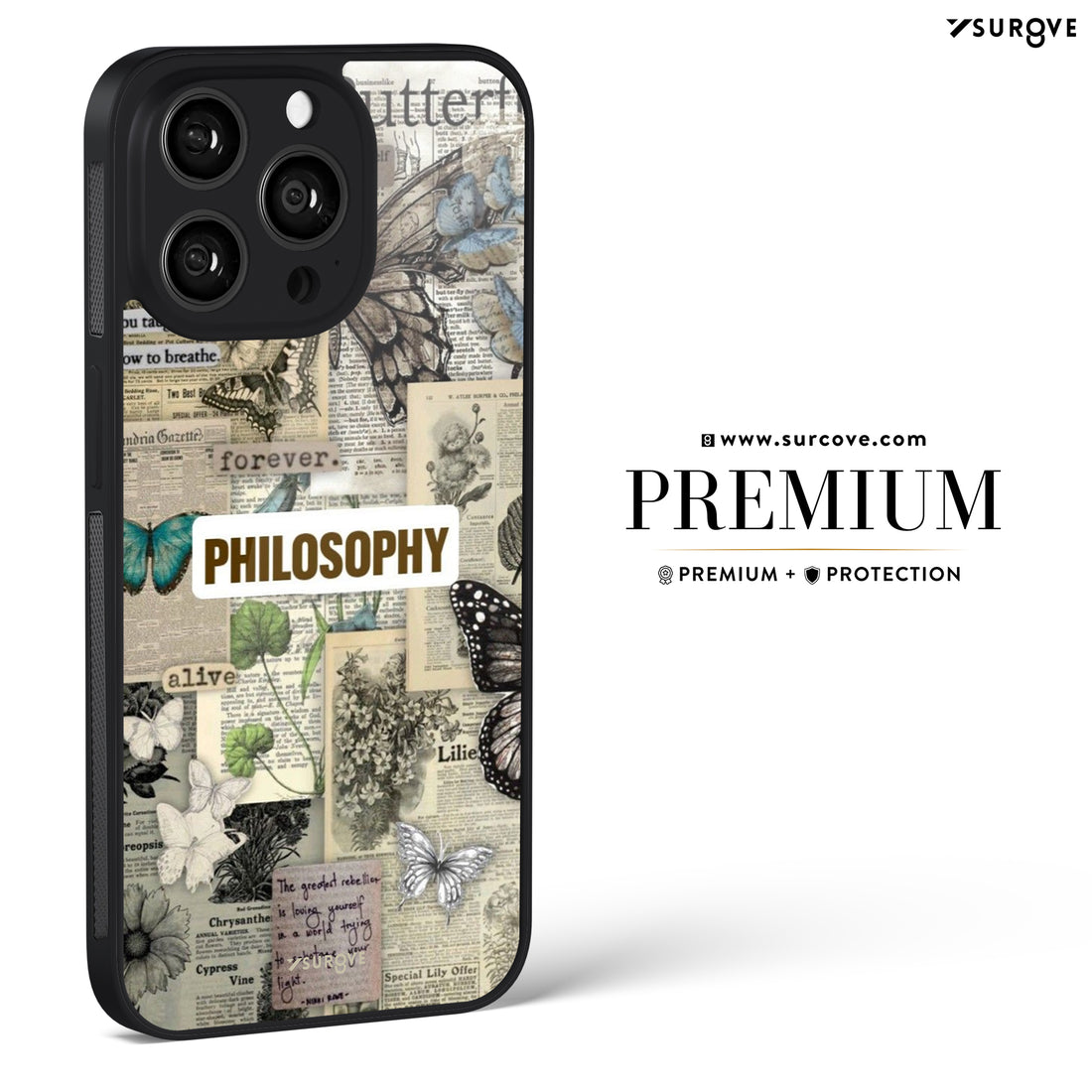 Louis Vuitton- Brand - Printed Glass Phone Case - SurCove – surcove