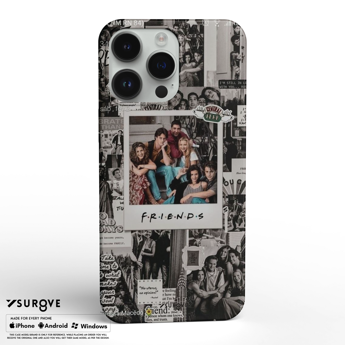 FRIENDS TV SERIES COLLAGE iPhone X / XS Case Cover