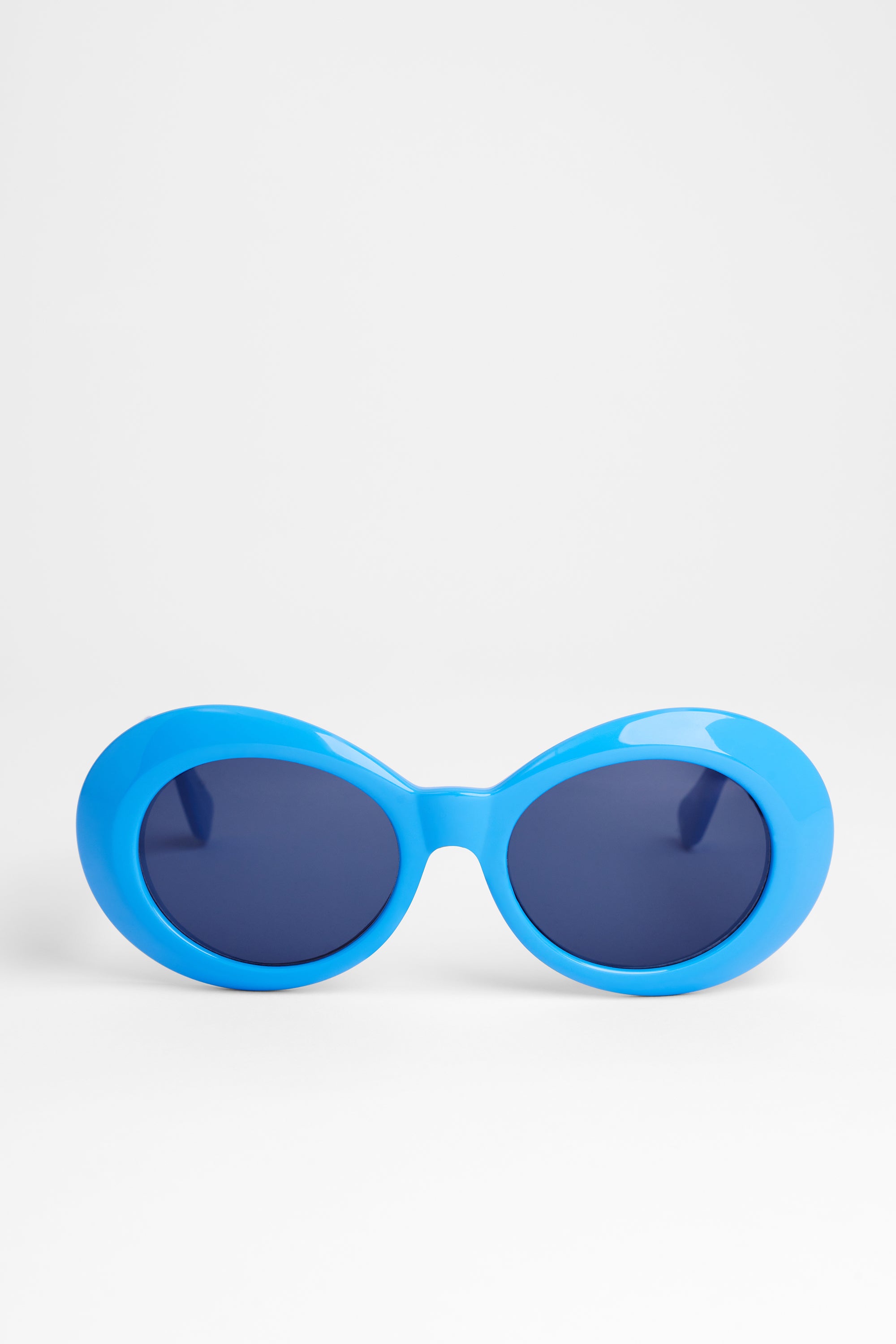 image of Circa 1990's Blue Frame Sunglasses