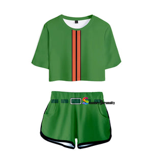 Anime Hunter x Hunter Crop Top Cosplay Killua Zoldyck Kurapika Hisoka Gon Freecss - House Of Fandom