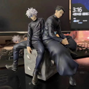 Jujutsu Kaisen Satoru Gojo & Suguru Geto Sitting Pose Action Figures - House Of Fandom