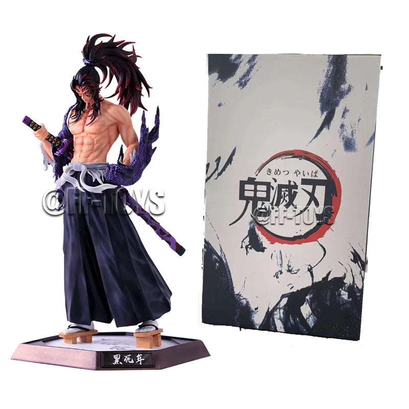 Anime Demon Slayer Kimetsu No Yaiba Figure Kokushibo (32cm) Action Figurine/Figure