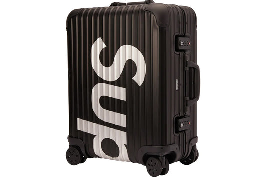 Supreme x RIMOWA Topas Multiwheel Suitcase 82L Black – Pastor & Co.