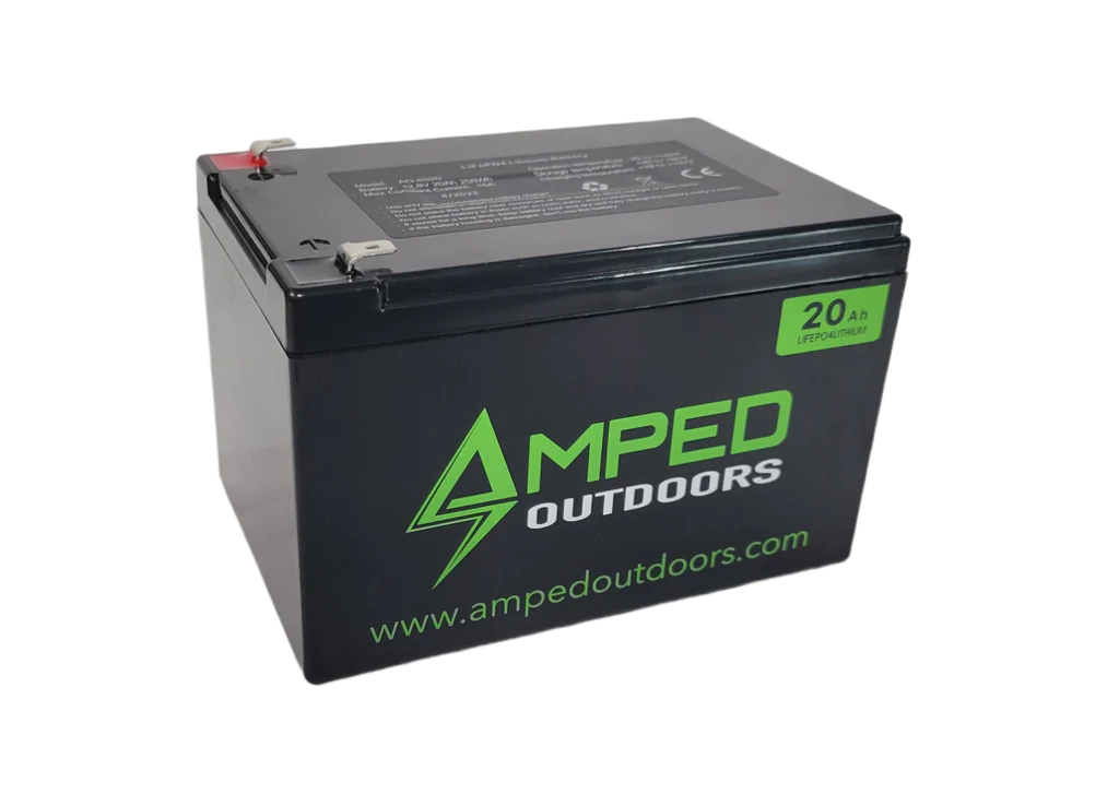 Amped Outdoors 14.8V 48AH NMC Lithium Battery