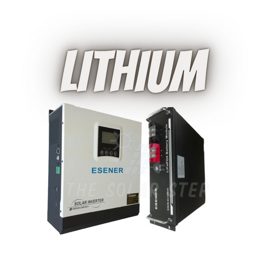 3KVA / 3000W MPPT MUST Hybrid Inverter + 2.71kWh SVOLT Lithium Battery –  The Solar Step