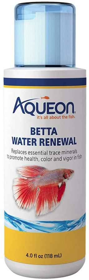 Aqueon Betta Water Renewal Replaces Trace Minerals for Aquariums