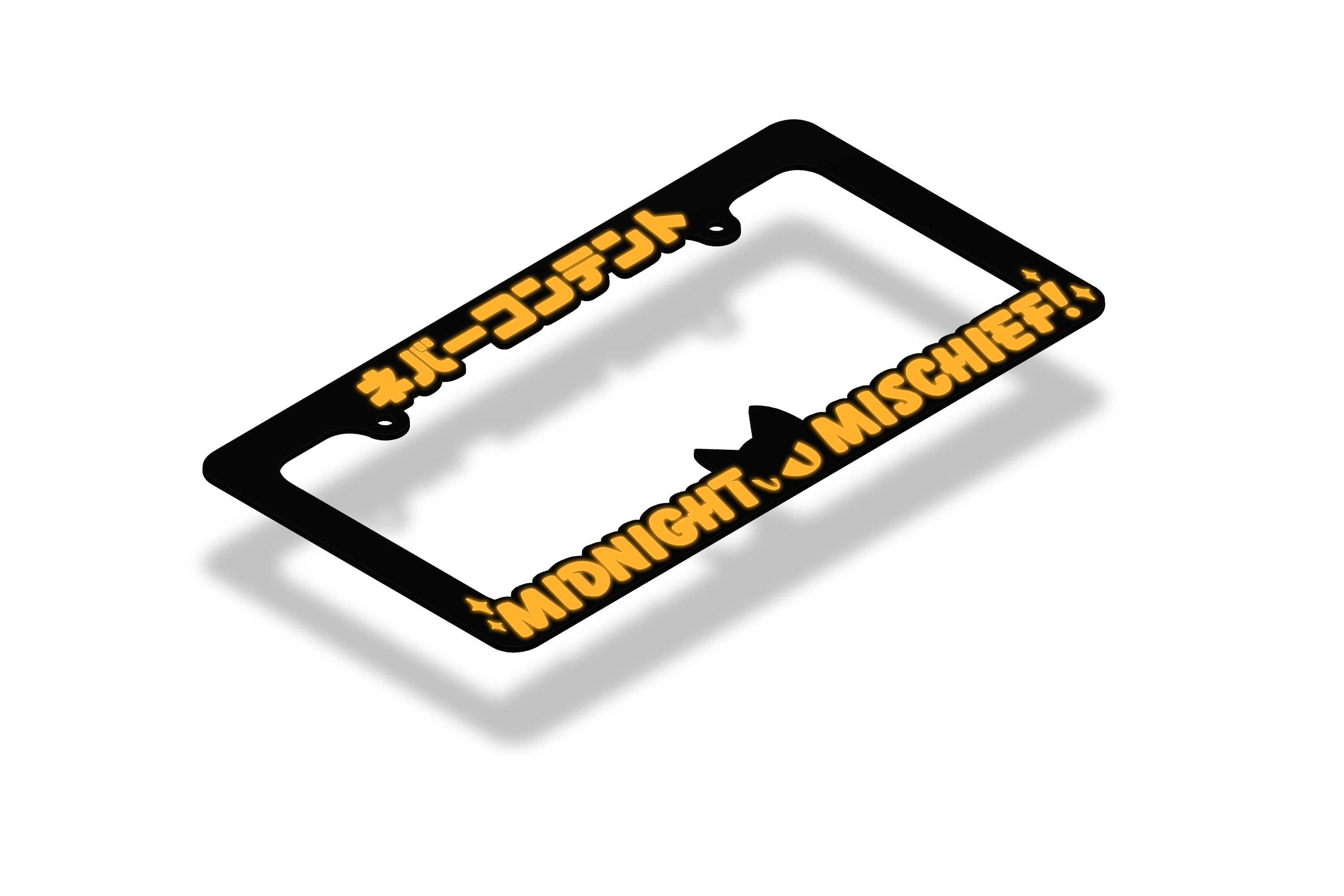 Zero Two 02 License Plate Frame V2 – HookedOnHype