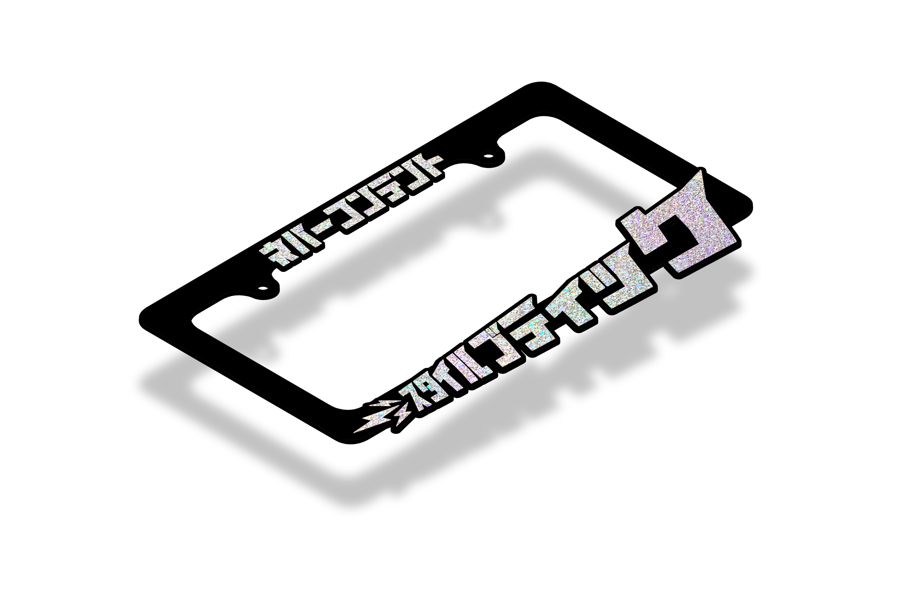 Style Boutique - License Plate Frame (Space Rock)