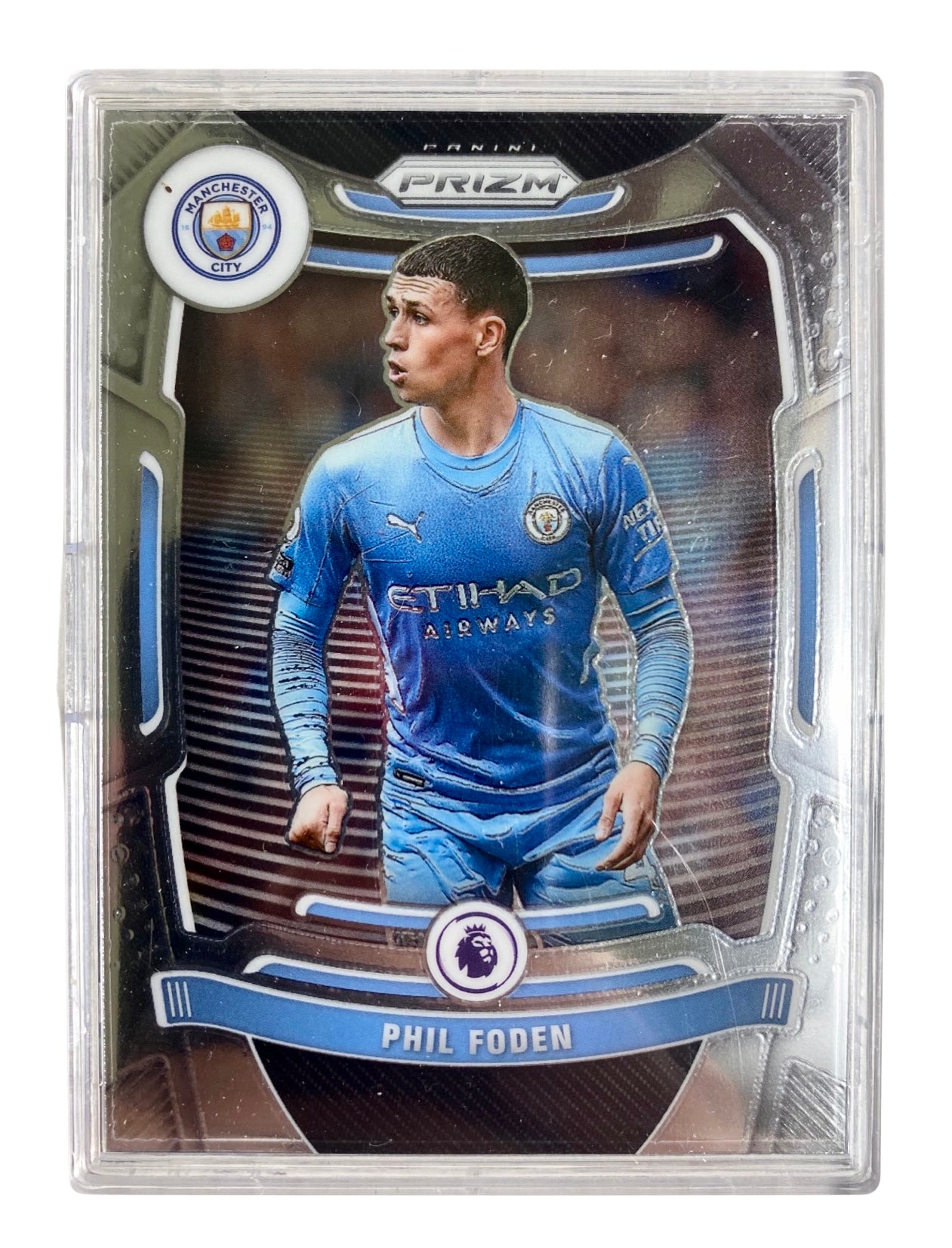 2021-22 Panini Prizm Premier League Phil Foden No. 13