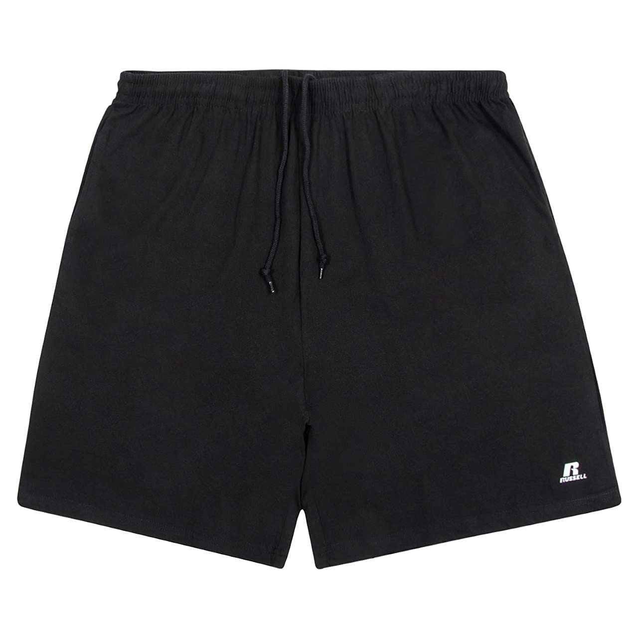 Russell Athletic Men's and Big Men's Basic Cotton Pocket Shorts 