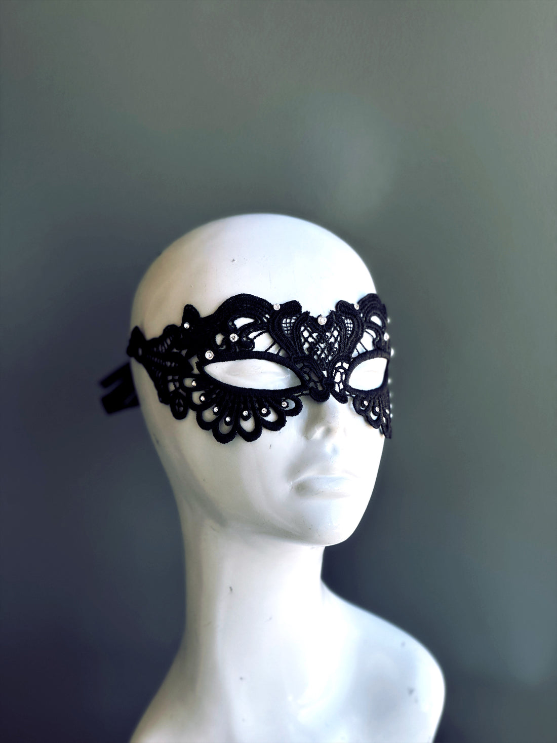 Women's Masquerade Mask Rhinestones Cat Gold | Masquerade Store