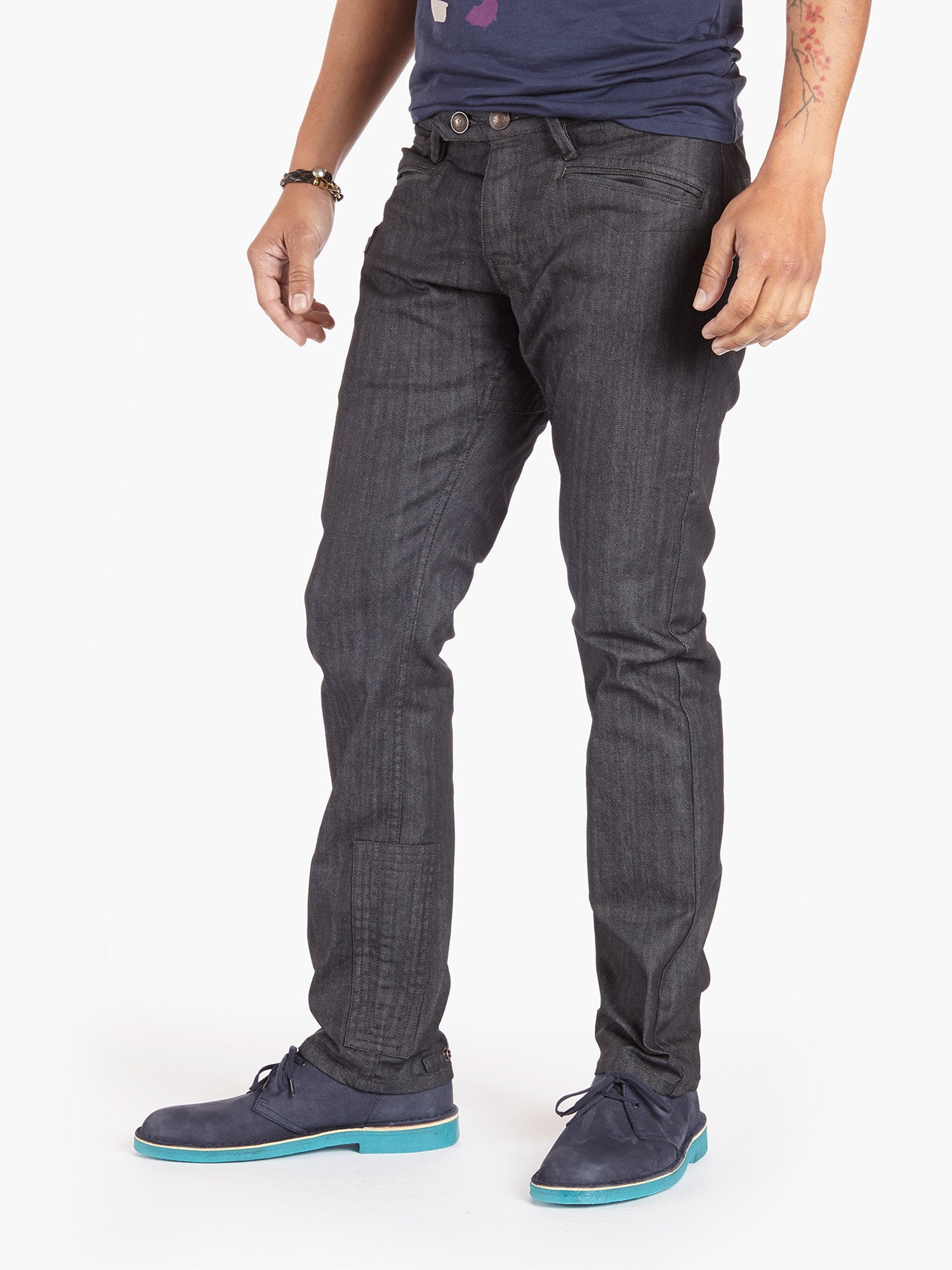 Lane Bike Jean - Dark Indigo Denim - Osloh Bicycle Jeans