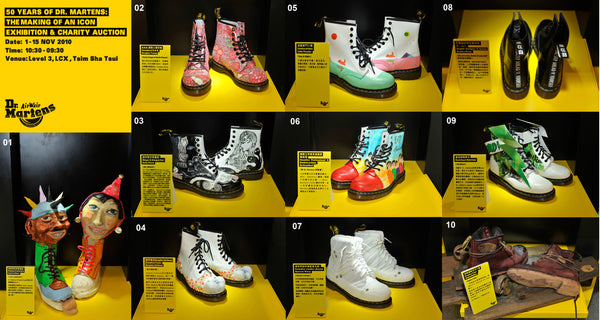 GOD x Dr. Marten Boot Display at LCX